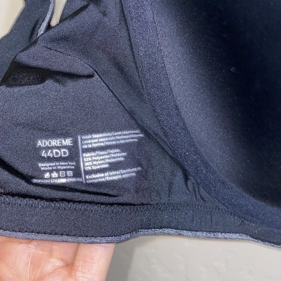 Adore Me full coverage gray bra. NWT - Picture 5 of 8